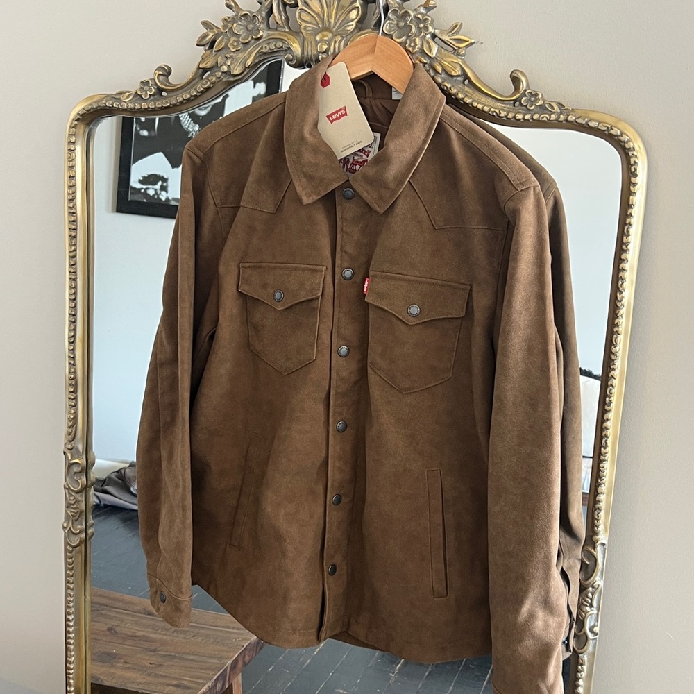 Levi's Men’s Brown Suede Jacket
